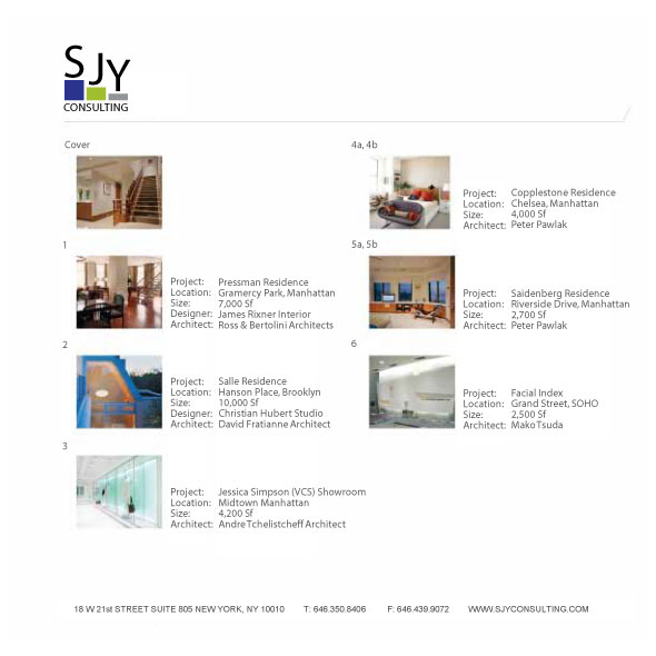 SJY Consulting Manhattan Brochure Page 11